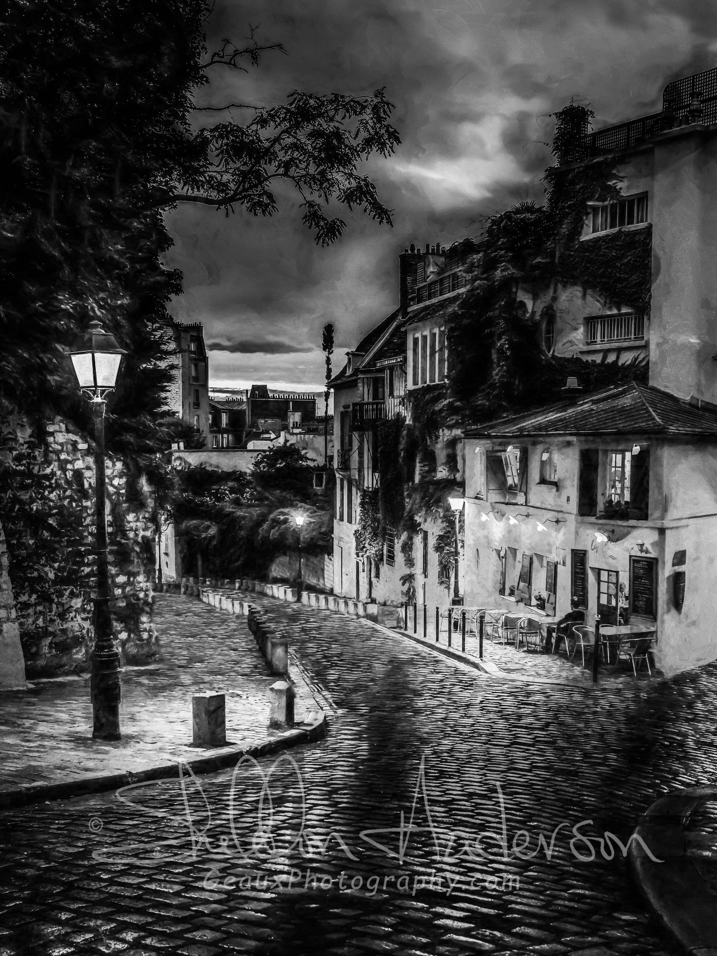 Montmartre, Paris B&W D80-2849
