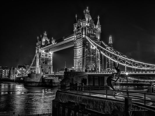 Tower Bridge B80-1264 B&W