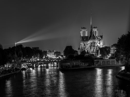Norte Dame - Paris B&W, D80-6340